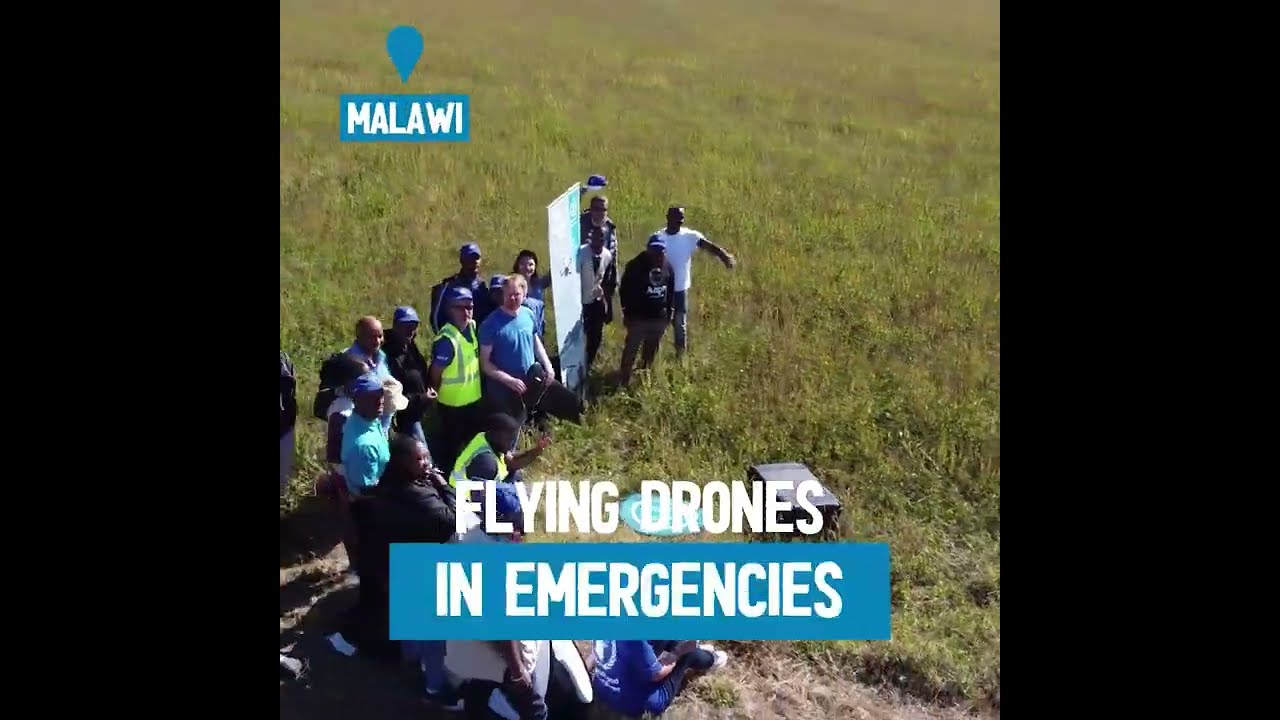 Flying drones in emergencies