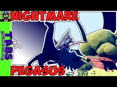 TABS - Nightmare Pegasus Rider vs Every Unit + Bonus - ORIGINAL MODS