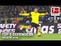 Top 5 Best Defenders 2019/20 so far - Hummels, Tah & More