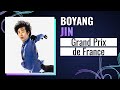 Boyang JIN CHN Men Short Program Grand Prix De France 2024 GPFigure