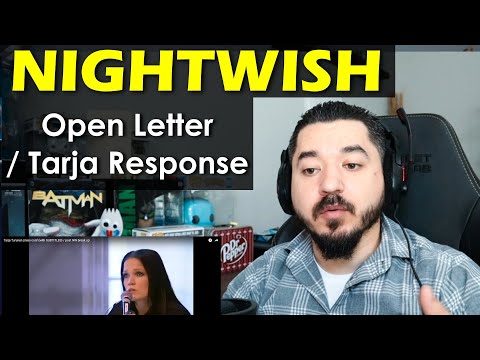 NIGHTWISH - (Documentary) Open Letter + Tarja Response |FIRST TIME REACTION