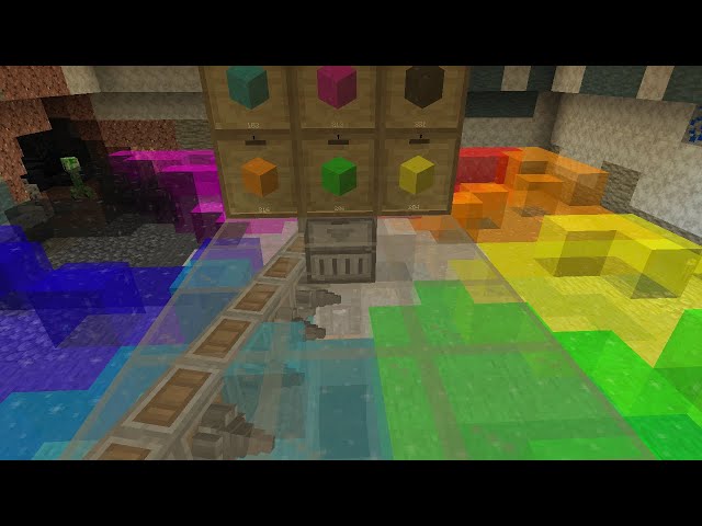 [Modded] Auto Cave Crystal Farm - Quark + Create (1.15.2) Minecraft Map