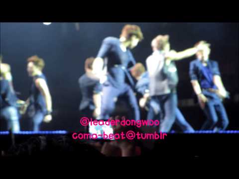 130309 Music Bank Jakarta / A bit of Infinite's Be Mine and thanking everyone after that