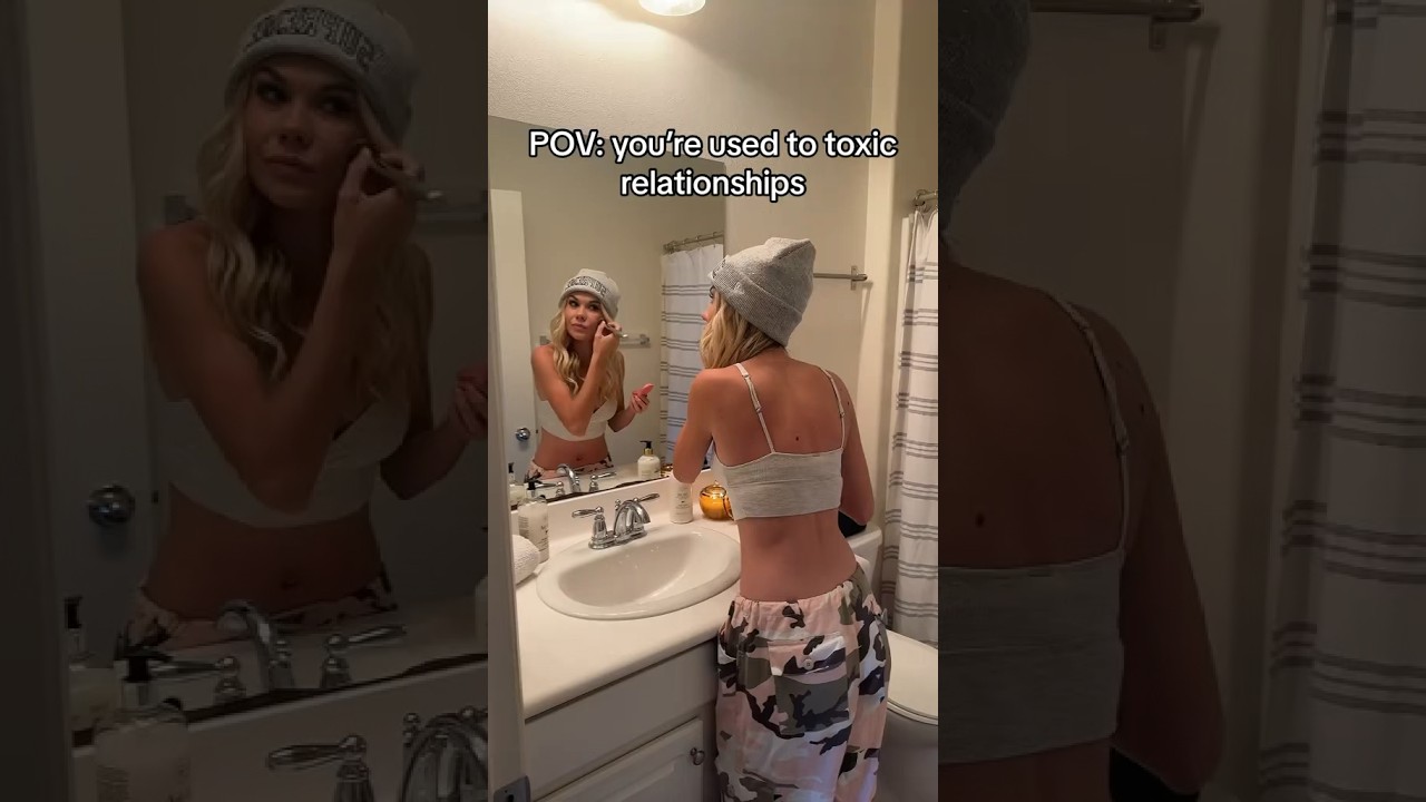 POV: you’re used to toxic relationships