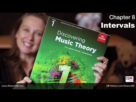 New ABRSM Music Theory Grade 1 Chapter 8 INTERVALS - with Sharon Bill