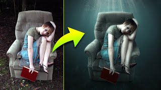 Surreal Underwater Photo Manipulation in Photoshop - Full Tutorial