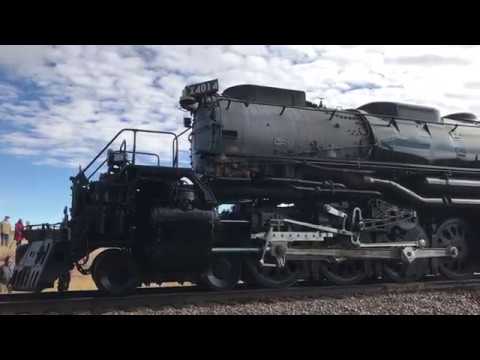 Big Boy 4014 Harriman Wyoming inc Wheel Slip, Whistle & Running Gear 4K