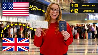 Goodbye USA! We’re flying to London for the first time!