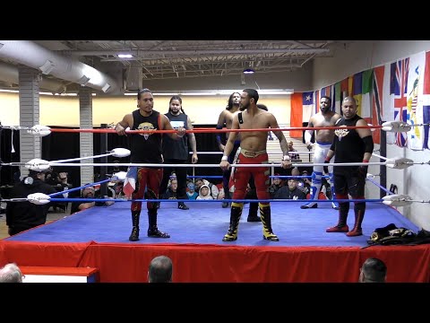 "Absolute" Kris Kage and First-Class vs Chris Taylor, Supa Nitro & Thunder (New Age Wrestling)