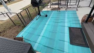 🏕️ UKISS 8' x 10' Reversible Outdoor Rug | Waterproof Portable Camping Mat for Patio, RV & Beach
