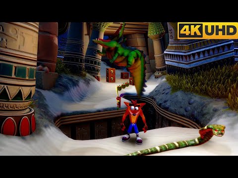 Crash Bandicoot 3 - N. Sane Trilogy | Level 25 (Bug Lite) Gem Get [4K 60FPS].
