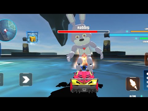 Rabbit boss - Robot Car Transformation Game
