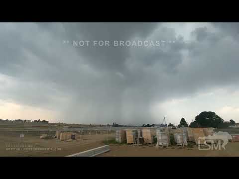 06-06-2023 Lyons, PA - Strong Thunderstorm Causes Dust Storm