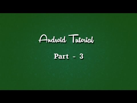 Android Androidtutorial Android Tutorial Lesson 3 Directory Structure Inf