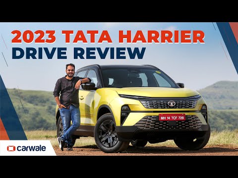 Tata Harrier Facelift 2023 Review | Diesel Manual Driven - Better than before? | CarWale