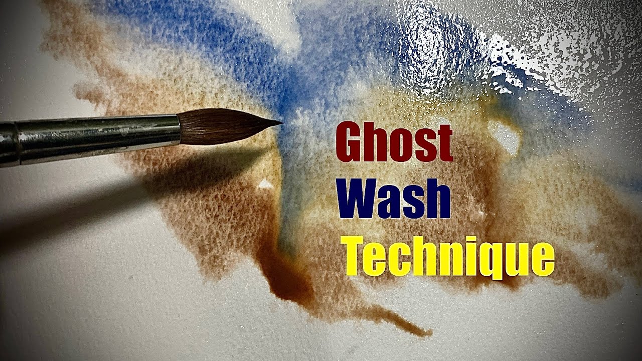 The "Ghost Wash" Watercolour Technique IS A GAMECHANGER !!