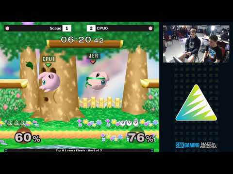 Ascension: Back To Basics Melee Singles Losers Finals - Scape (Puff-Headband) vs CPU0 (Puff-Default)