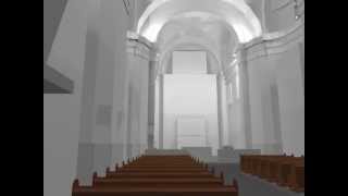 preview picture of video 'Wizualizacja koncepcji oświetlenia kościoła franciszkańskiego w Sankt Pölten'