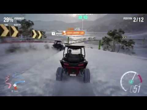 Forza Horizon 3 Blizzard mountain Part 4 Ice lake cross country