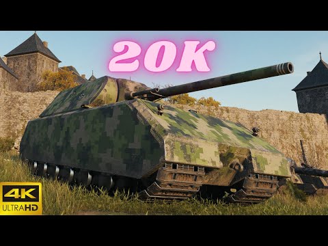 Amazing Maus 20K Damage + block 7 Kills  World of Tanks #WOT Tank Game