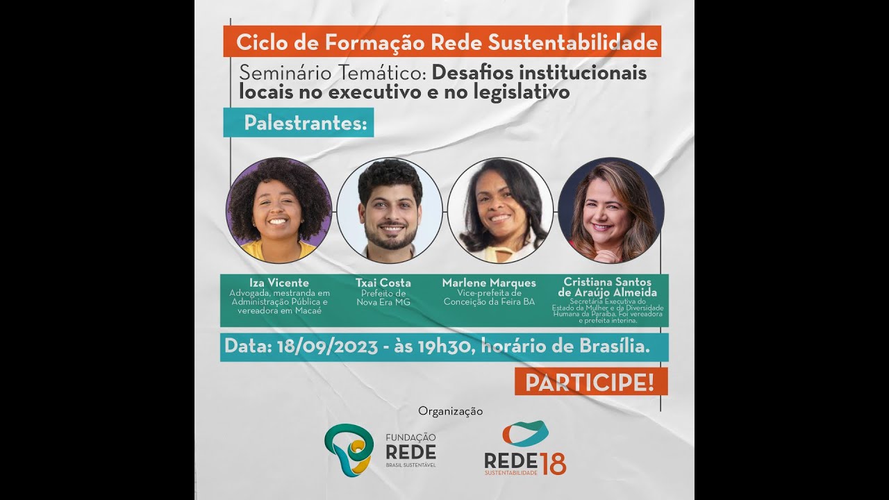 Seminário Difuso:  Desafios Institucionais Locais no Executivo e no Legislativo.