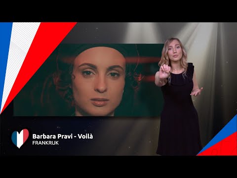 Barbara Pravi - Voilà | Frankrijk 🇫🇷 | Sign dance | ESC21
