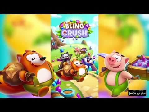 Bling Crush:Match 3 Jewel Game video