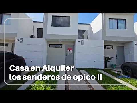RESIDENCIA EN ALQUILER EN CONDOMINIO LOS SENDEROS DE OPICO II, EL SALVADOR