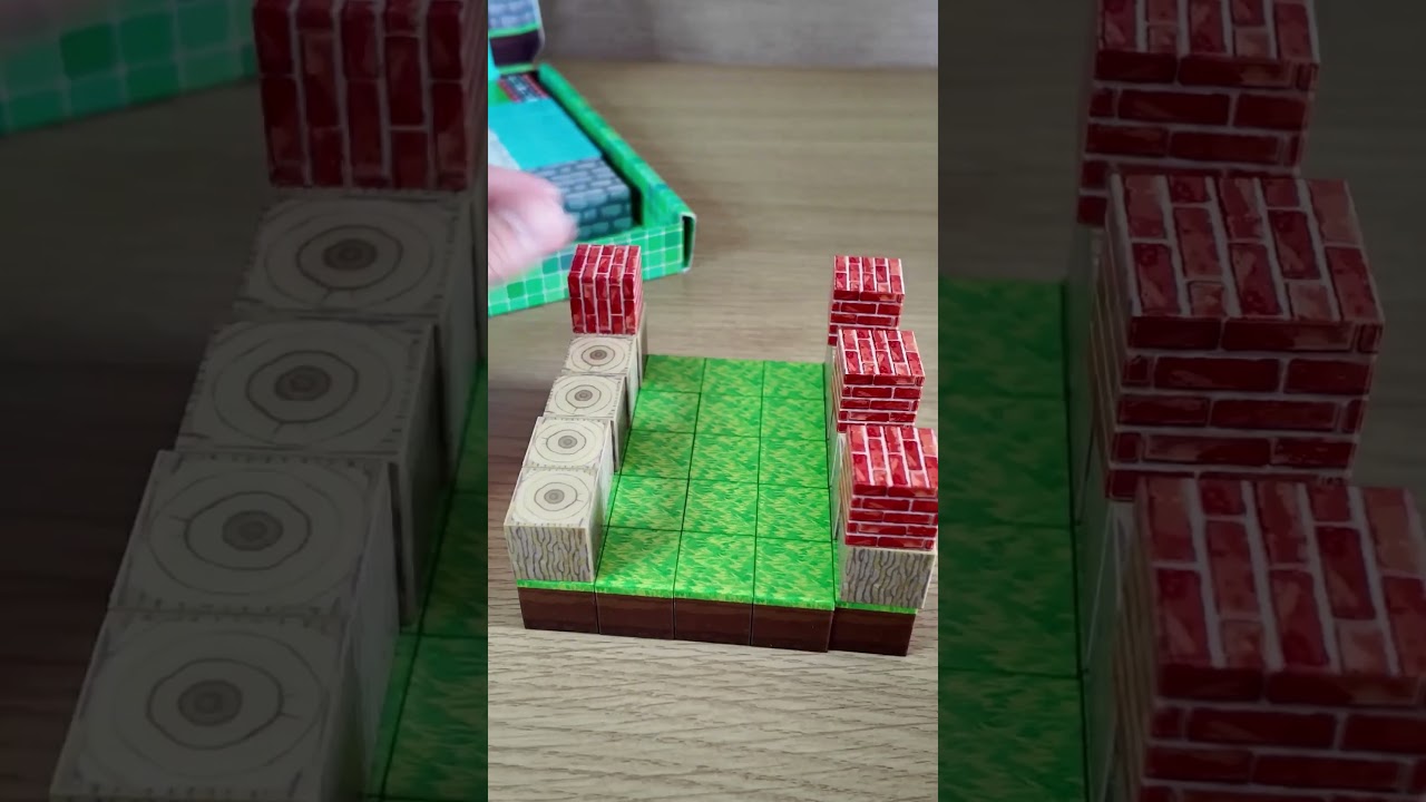 MineCraft magnet cubes #asmr #unboxing #satisfy