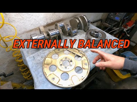 Externally Balanced Crankshaft