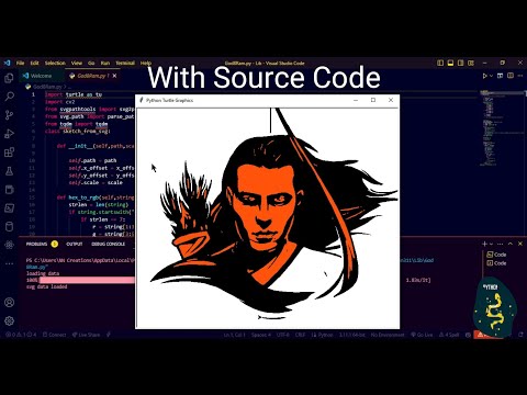 Lord Ram Using Python Turtle Code Python Programming Hub