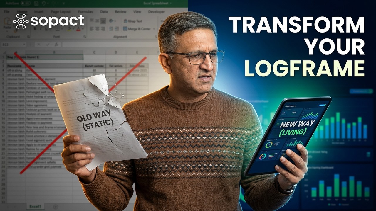 Your Logical Framework (Logframe) Is Broken — masterclass by Unmesh Sheth, Sopact