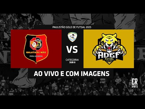 AD Galata x ADEF - SUB 8 | 08/11/2025 | AO VIVO | Quartas de Final | Paulistão Gold | Topázio