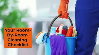 Your Room-By-Room Cleaning Checklist
