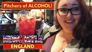 Newcastle upon Tyne Travel Vlog 🇬🇧 | Hotel Near Train Station, New Friends & Wet