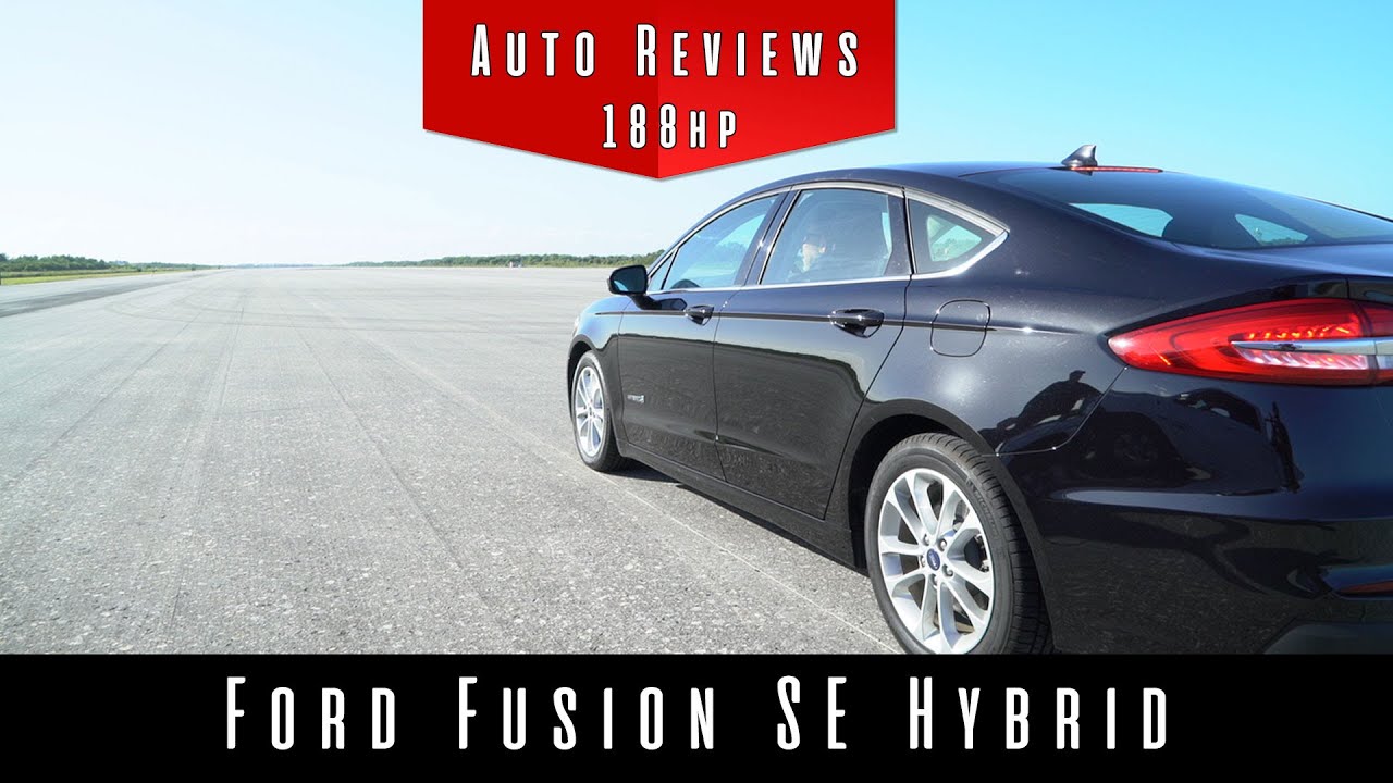 2019 Ford Fusion SE Hybrid (Top Speed Test & Review ...