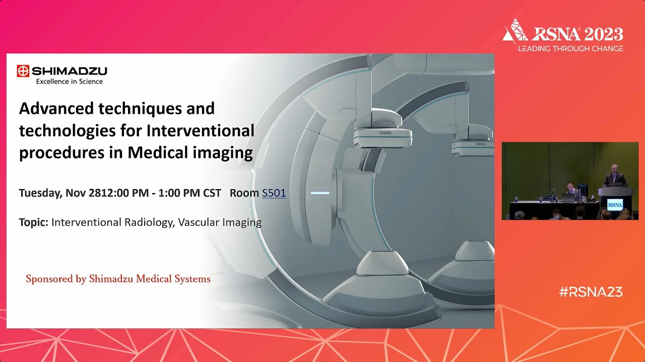 [RSNA2023] Advanced techniques and technologies for Interventional procedures in Medical imaging