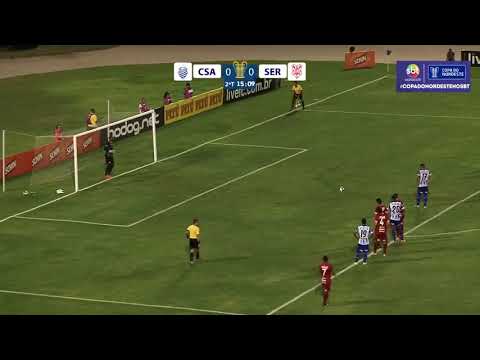 CSA 2 X 0 SERGIPE - MELHORES MOMENTOS COPA DO NORDESTE 2019