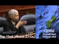 Guam will Capsize and Tip Over into the ocean Hank Johnson