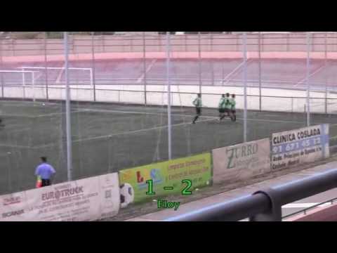 Gol de Eloy    CD Coslada 1- 2  Periso  (13 10 13)