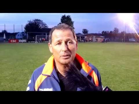 Trainer Kalle Kiesant - Spitzenspiel Kreisliga B - Zuhause gegen Mitfavoriten gewonnen