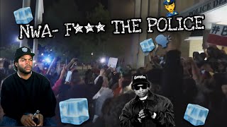 Blasting N.W.A F*** THE POLICE During CHICAGO PROTEST!!