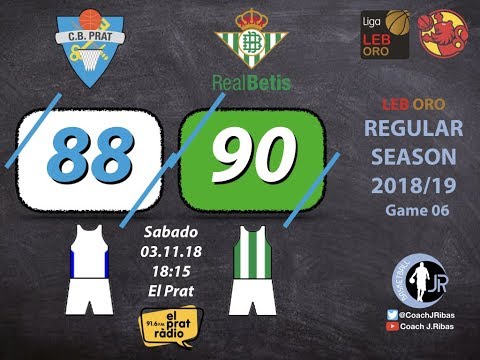 LEBORO 18/19 J06 - PRAT vs BETIS