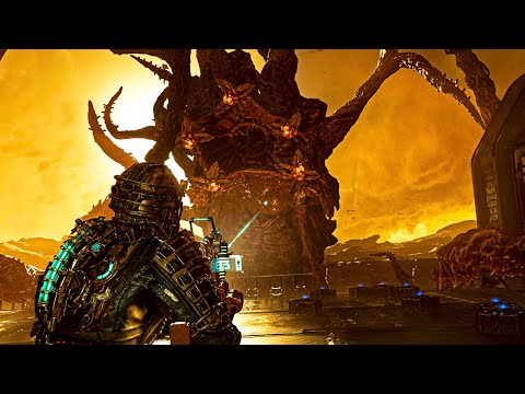 Dead Space Remake - Ending & Final Boss Fight (4K ULTRA HD)