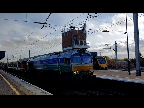 66711 at Wigan NW - 25th October 2022