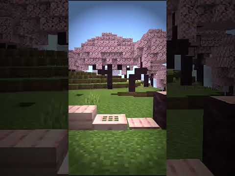 cherry blossom biome info Minecraft 1.20 trails and tails update - hindi