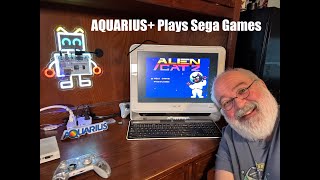 Aquarius Master System - Play Sega Games on AQ+ - Aquarius Plus 8bit Modern Retro Computer -