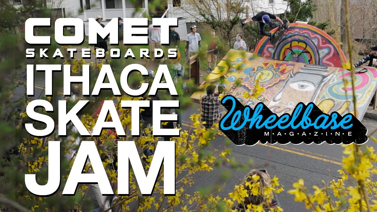 Comet Skateboards' Ithaca Skate Jam - Downhill Skateboarding Event