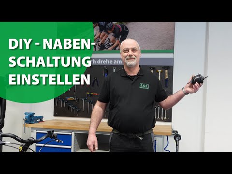 B.O.C. do it yourself - Nabenschaltung einstellen