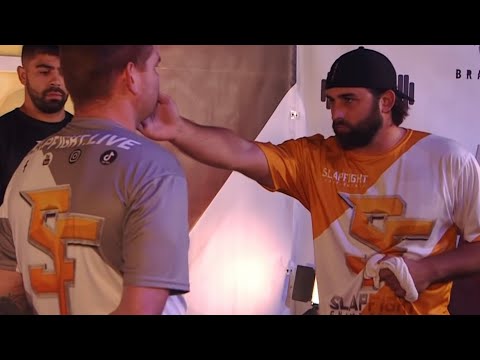 'Johnny Juice' trades SLAPS with 'Leadbelt' at SlapFIGHT!